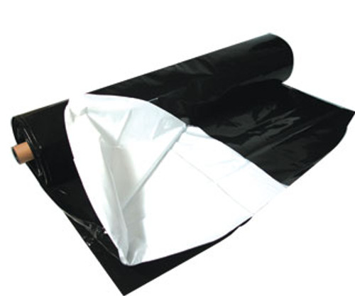 Black White Poly, 100 x 10, 5.5 mil