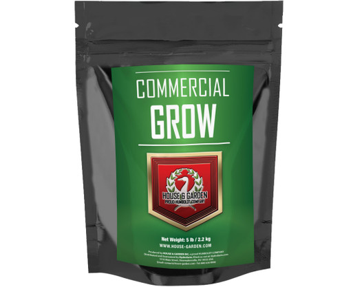 House  Garden Commercial Grow, 5 lbs Pouch