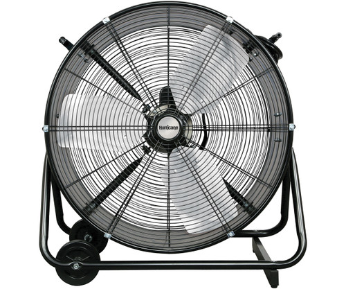 Hurricane Pro Heavy Duty Adjustable Tilt Drum Fan 24