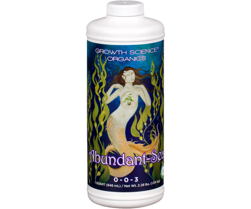 Growth Science Organics Abundant-Sea, 1 qt
