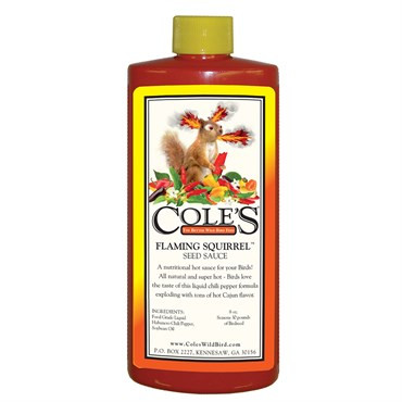 Coles 8oz FlamingSquirrel Seed Sauce