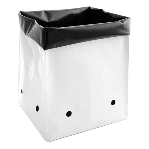 GROW1 PE Grow Bags Black  White 30 Gallon 10pcs/Pack