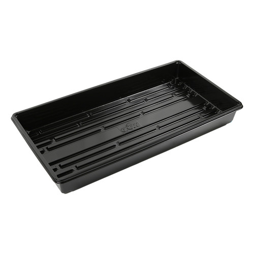 GROW1 EXTREME Propagation Tray w/o Drain Holes Black 10in x 20in x 2.25in