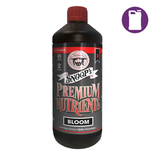 Snoops Premium Nutrients Bloom B Circulating 1ltr 0.7-2.5-6.5 Hydro Recirculating