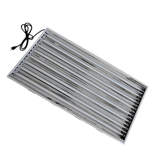 LuxStar T5 4 x 8 Bulb Fixture w/ Grow Bulbs