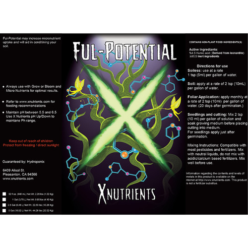 X Nutrients Ful-Potential 2.5 Gal