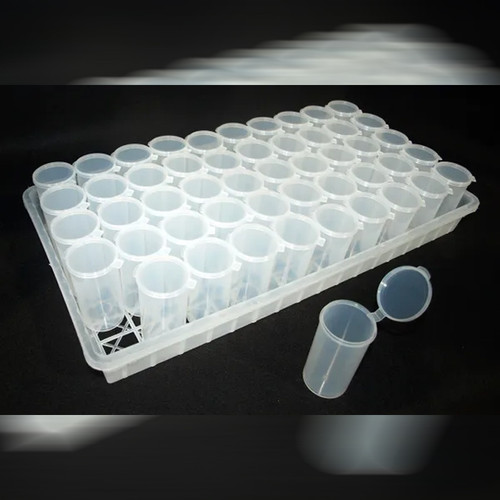 4oz Flip-Top MicrocloneVials 50pcs
