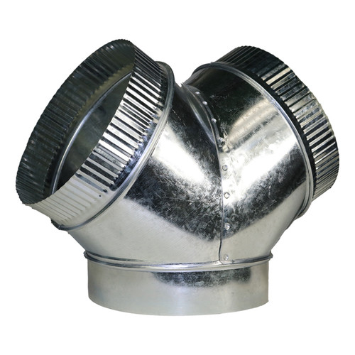 Y Duct Connector 8in x 8in x 8in