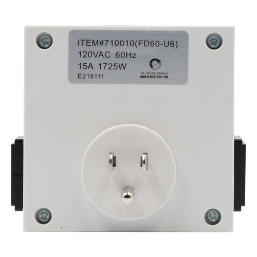 Grow1 120V Dual Outlet Digital Timer