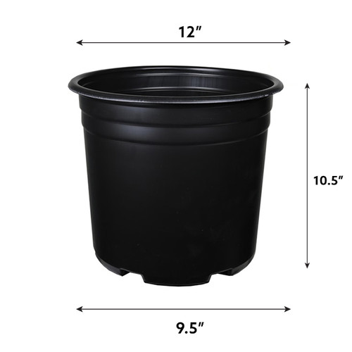 5 Gal Thermoformed Plastic Pot