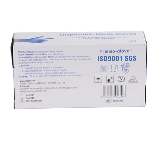 Nitrile Gloves 4mil XL 100pcs/Box