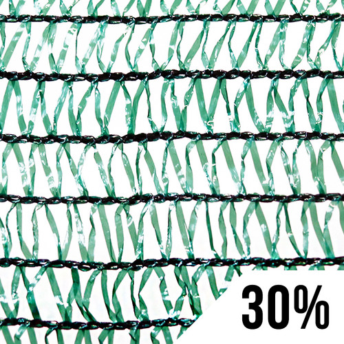 GROW1 Greenhouse Shade Cloth Dark Green 30 Light Dep 32ft x 100ft