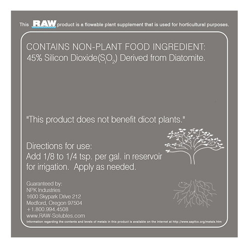 NPK RAW Silica 2lbs