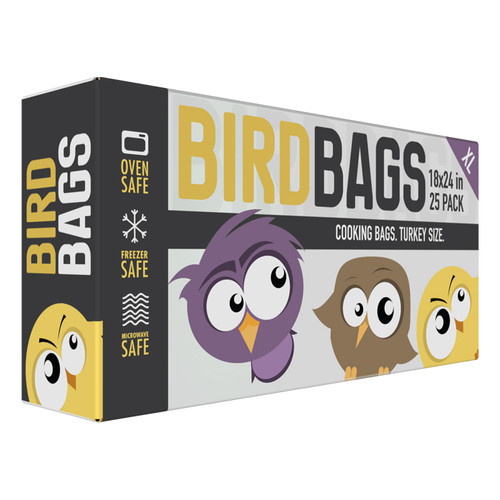 Bird Bags 4 Gallon Turkey Bags 18 x 24 25 Pack