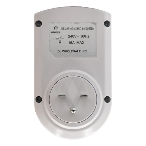 Grow1 240V Single Outlet Digital Timer
