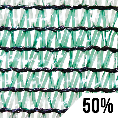GROW1 Greenhouse Shade Cloth Dark Green 50 Light Dep 20ft x 100ft