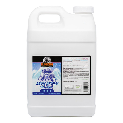 Humboldt Countys Own Snow Storm Ultra 2.5gal