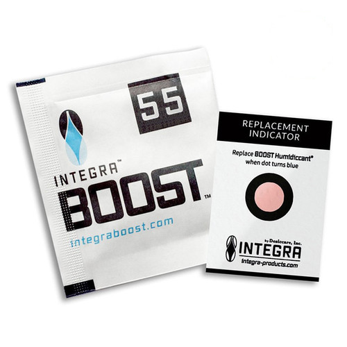 Integra Boost 2-Way Humidity Control 8 Gram 55 RH w/ Retail Display 144pcs/Box