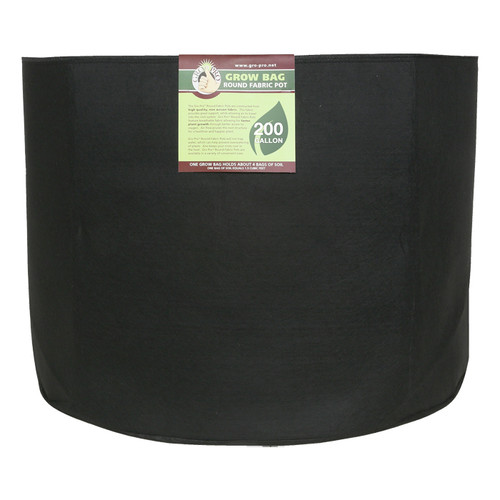 Gro Pro Premium Round Fabric pot 200 gallon