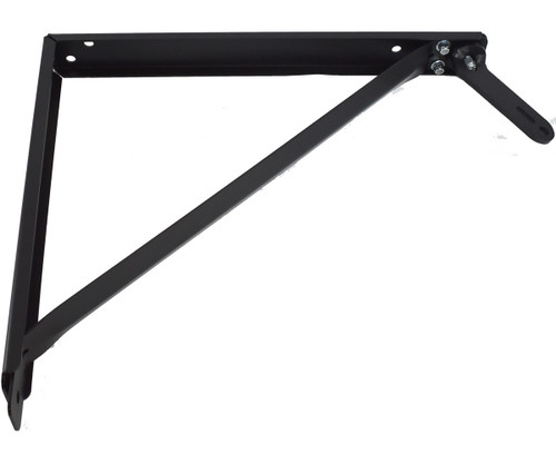 Schaefer Adjustable Wall Mount for up to 24 Fans, Black