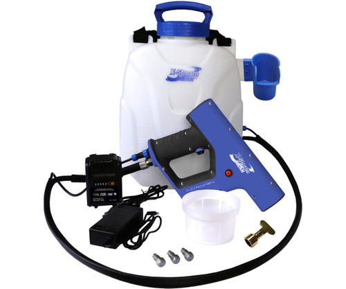 FlowZone X-Stream Clean Volt Electrostatic Battery Backpack Sprayer 2.5-Gallon