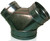 Y Connector, 4quot x 4quot x 4quot