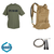 Tactical Fitness Bundle: Hydration Pack, Jump Rope, and FUBAR T-Shirt