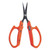 Saboten Fluorine Coated Straight Blade Trimming Scissors Orange PT-1