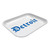 LargeDope Trays x Detroit White - background Blue logo