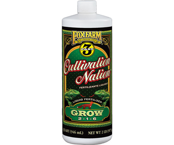 FoxFarm Cultivation Nationtrade Grow, 1 qt