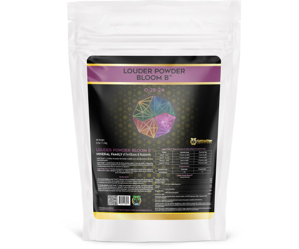 Cutting Edge Solutions Louder Powder Bloom B 0-25-24, 25 lb Bag