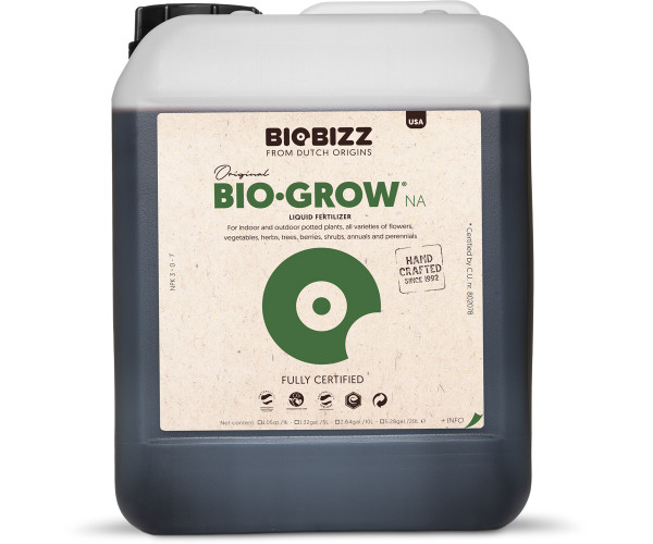 BioBizz Bio-Grow, 5 L CA and OR only