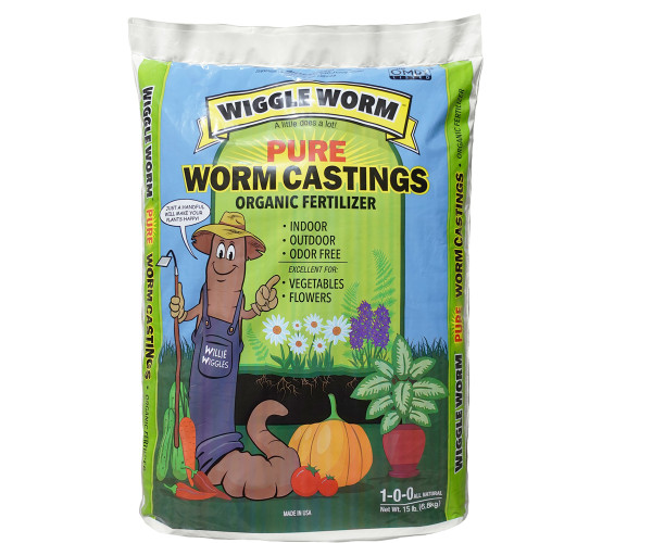 Wiggle Worm Pure Worm Castings, 15 lbs