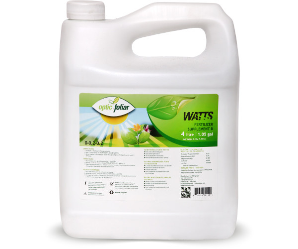 Optic Foliar WATTS, 4 L
