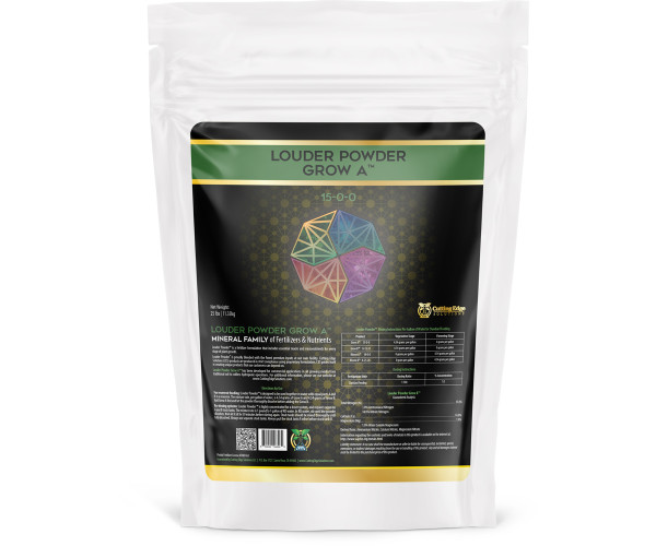 Cutting Edge Solutions Louder Powder Grow A 15-0-0, 25 lb Bag