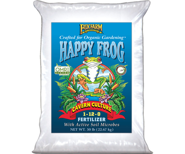 FoxFarm Happy Frogreg Cavern Culturetrade Fertilizer, 50 lb bag