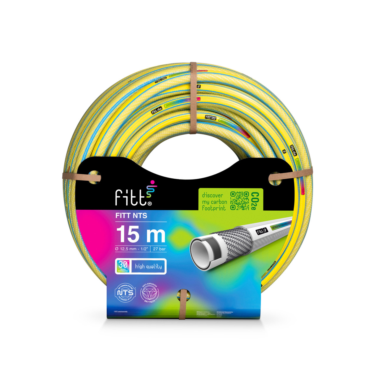 Tubo Da Giardino NTS Tobby 25 Metri, Diametro 12,5 Mm (1/2