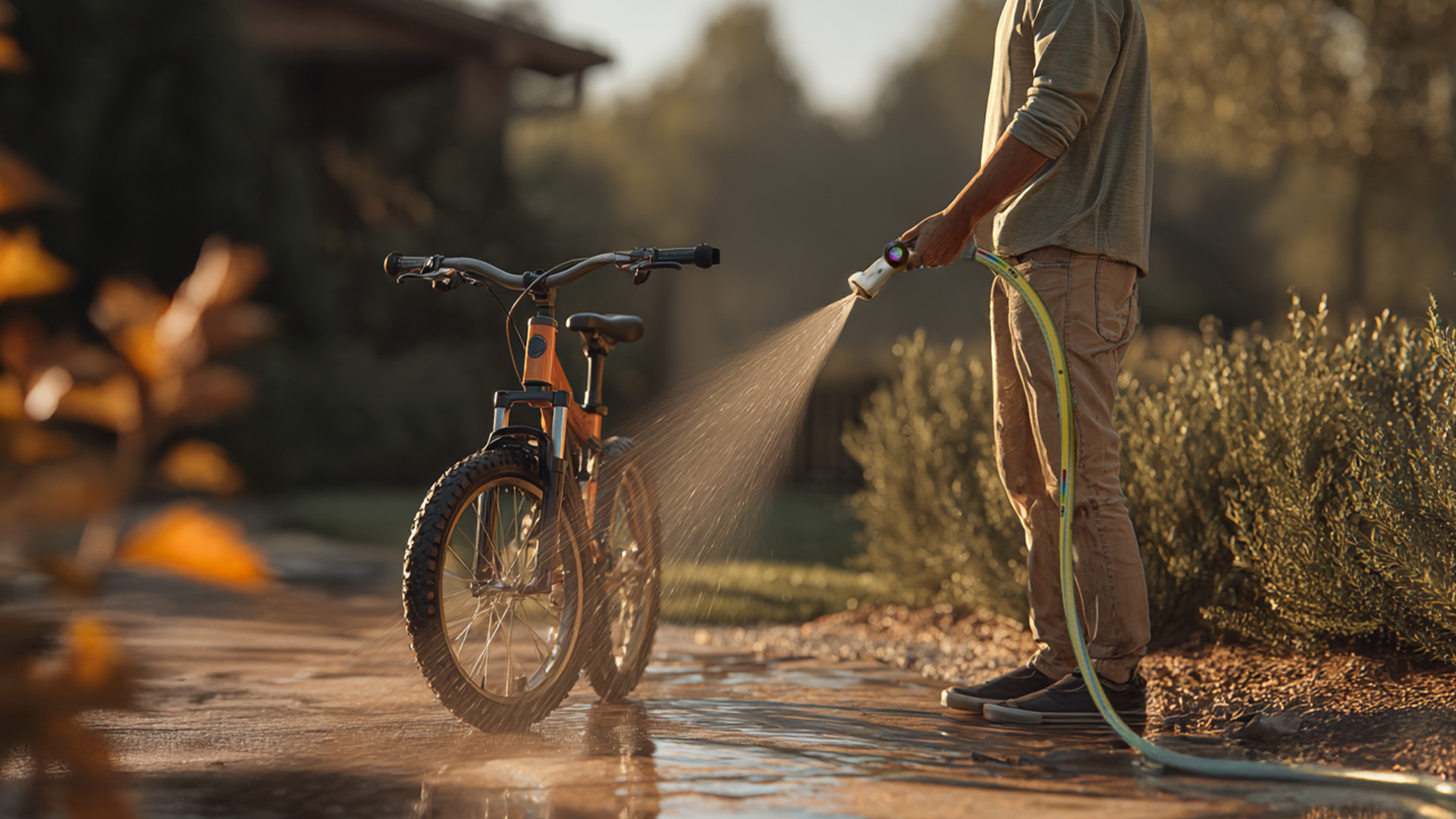 Praktikabilität und Einfachheit beim Fahrradwaschen