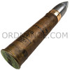 37mm M55A1 Experimental Design Board Round With Mark 3A2 Brass Case-1
