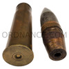 37mm M55A1 Experimental Design Board Target Practice Round With Mark 3A2 Brass Case