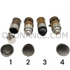 40mm Dummy Rounds with M118 Aluminum Cases