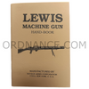 Reproduction of Lewis Machine Gun Hand-Book for .30cal Model 1918