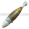 60mm M720 High Explosive Mortar Round in Fiber Tube with M571 Practice Fuze