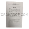 Reproduction of No. 100 Component Part Price List of Marlin Rifles--Shotguns