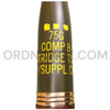 75mm T50E2 High Explosive Cutaway Round With T234E2 Type 0 Fuze and T6E3B1 Steel Case