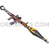 Soviet RPG-7 Cutaway Display with Cutaway PG-7 Rocket