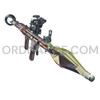 Soviet RPG-7 Cutaway Display with Cutaway PG-7 Rocket