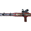 Soviet RPG-7 Cutaway Display with Cutaway PG-7 Rocket
