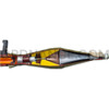 Soviet RPG-7 Cutaway Display with Cutaway PG-7 Rocket
