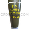 81mm M374A1 High Explosive Mortar Round